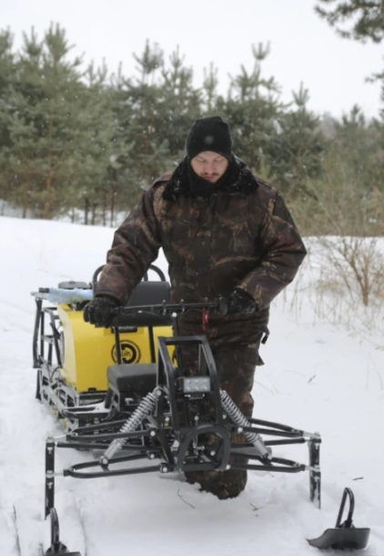 Мотобуксировщик РЫБАК PKD. PSD 15 л.с. (длинная база 1430мм) в Вологде