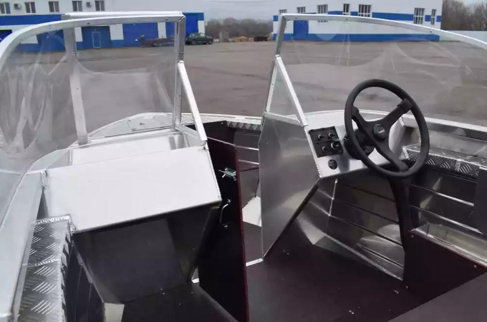 Алюминиевая лодка Wyatboat-390 DCM Увеличенный борт в Вологде