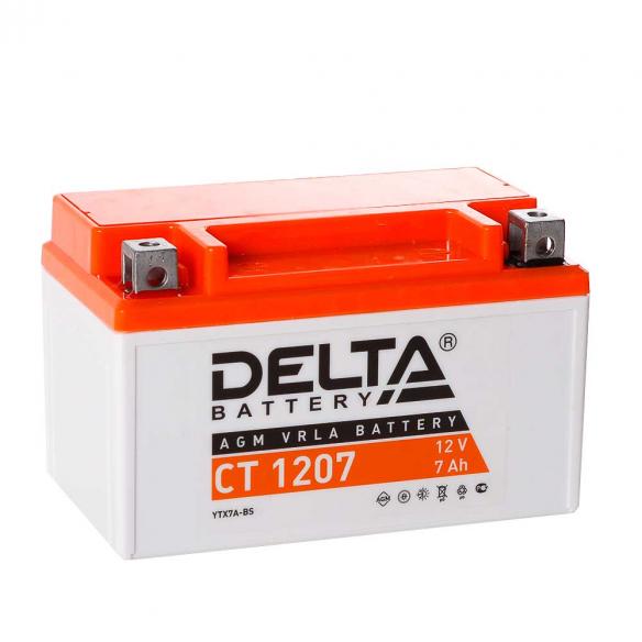 Аккумулятор Delta CT 1207 (12V / 7Ah) в Вологде