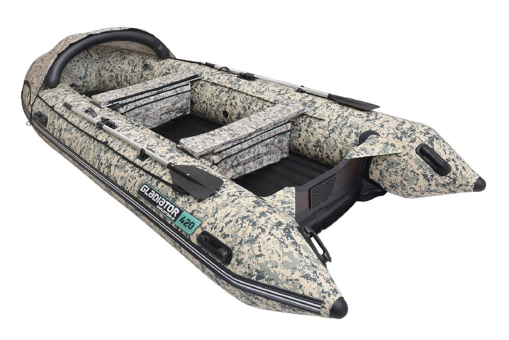 НАДУВНАЯ ЛОДКА GLADIATOR E450PRO в Вологде