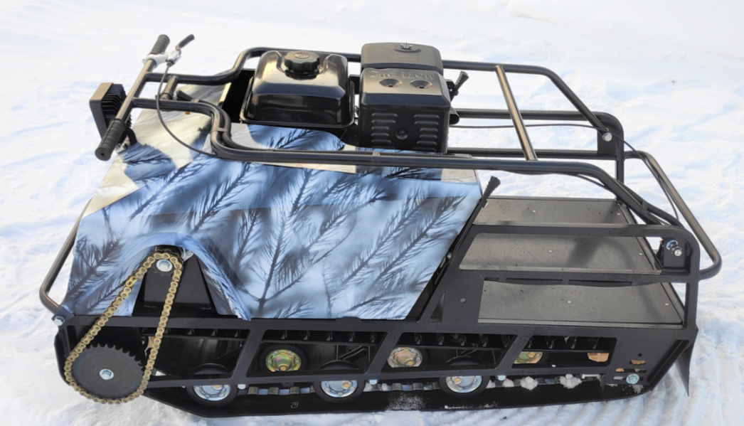 Мотобуксировщик Irondog (Железная собака) M500 20  Камуфляж Охотник в Вологде