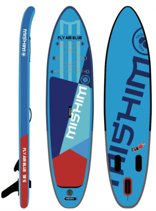 SUP (САП) Доска MISHIMO FLY AIR BLUE 10,8’ (330см) в Вологде