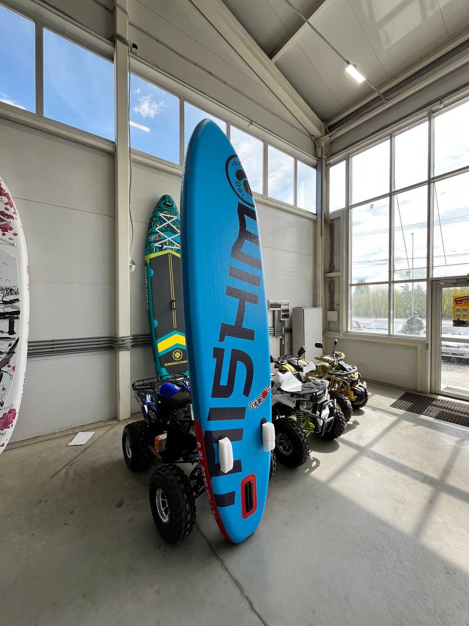 SUP (САП) Доска MISHIMO FLY AIR BLUE 10,8’ (330см) в Вологде