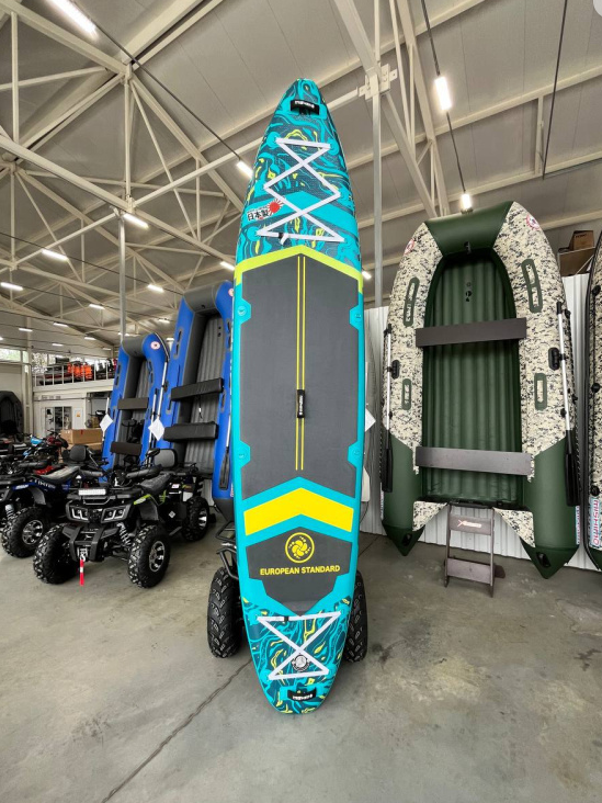 SUP (САП) Доска MISHIMO PRO-MAX Light Teal 11,6’ (355см) в Вологде