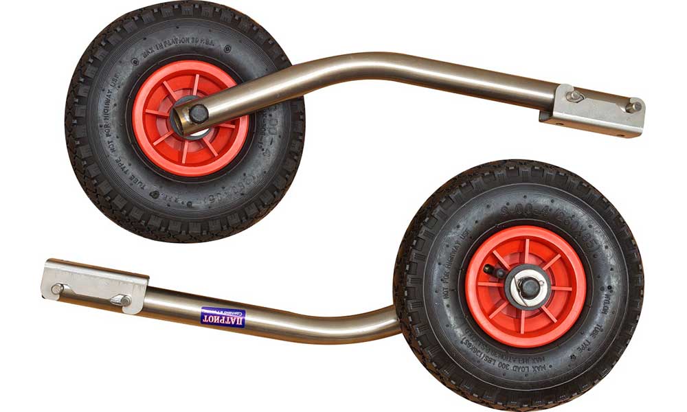 Транцевые колеса модульные удлиненные из нержавеющей стали в Вологде