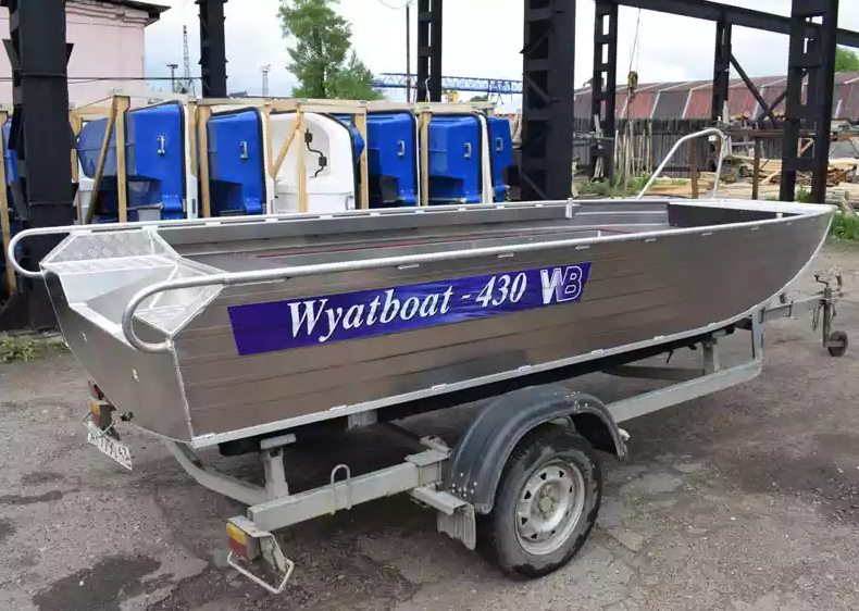 Алюминиевая лодка  Wyatboat-430 Master в Вологде