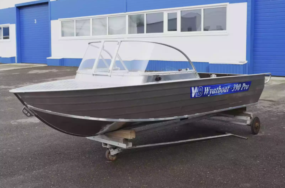 Алюминиевая лодка Wyatboat-390 Pro в Вологде