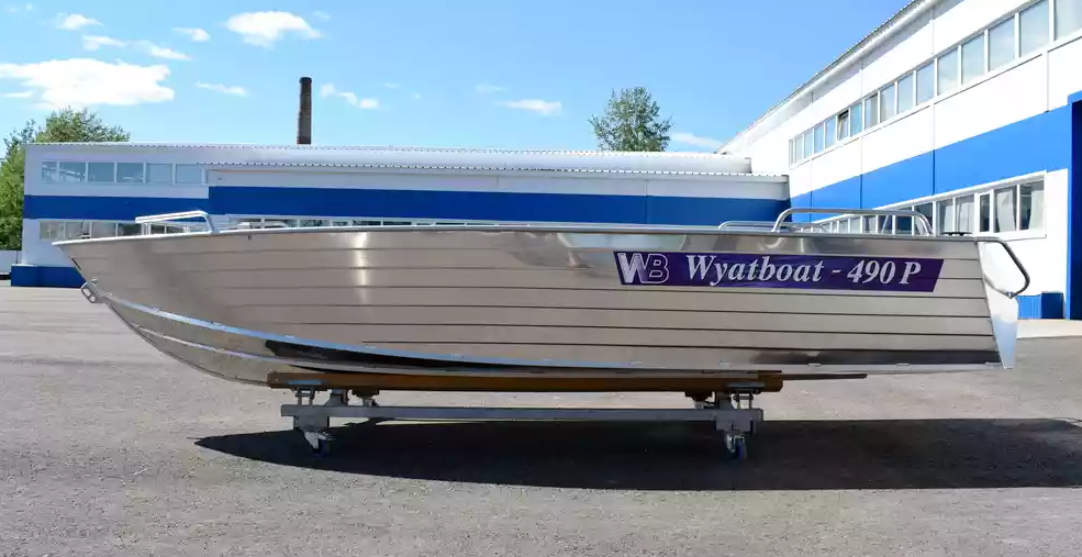 Алюминиевая лодка Wyatboat-490 P в Вологде