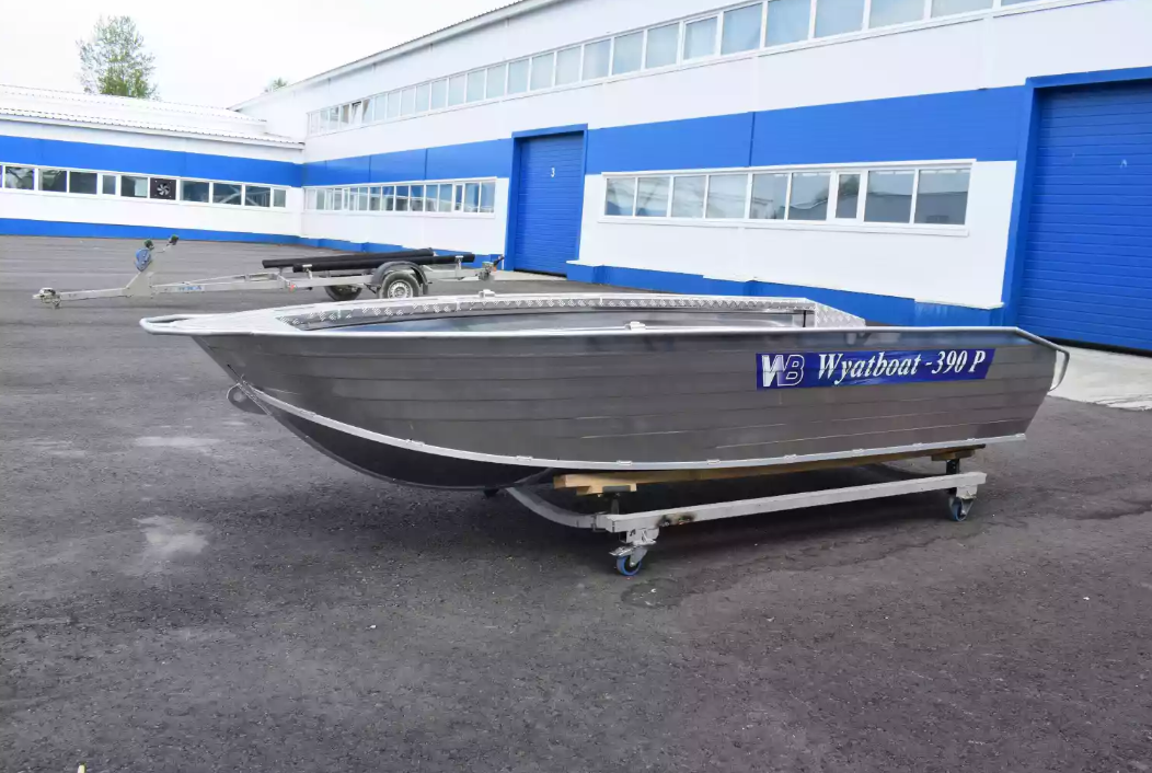 Алюминиевая лодка Wyatboat-390Р Увеличенный борт в Вологде