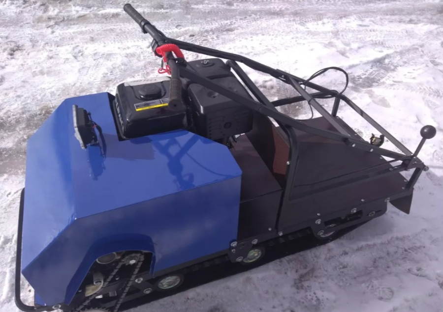 Мотобуксировщик AhtaR ЗИМА с реверсом (задний ход) в Вологде