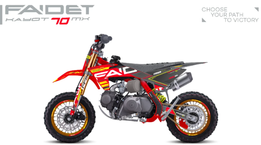 Питбайк FAIDET KAYOT 70 12/10 в Вологде