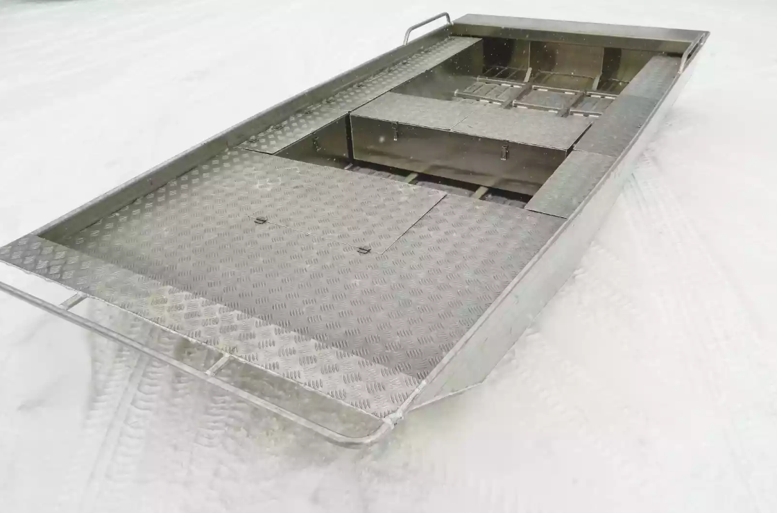 Алюминиевая лодка Wyatboat-390 Jonboat в Вологде