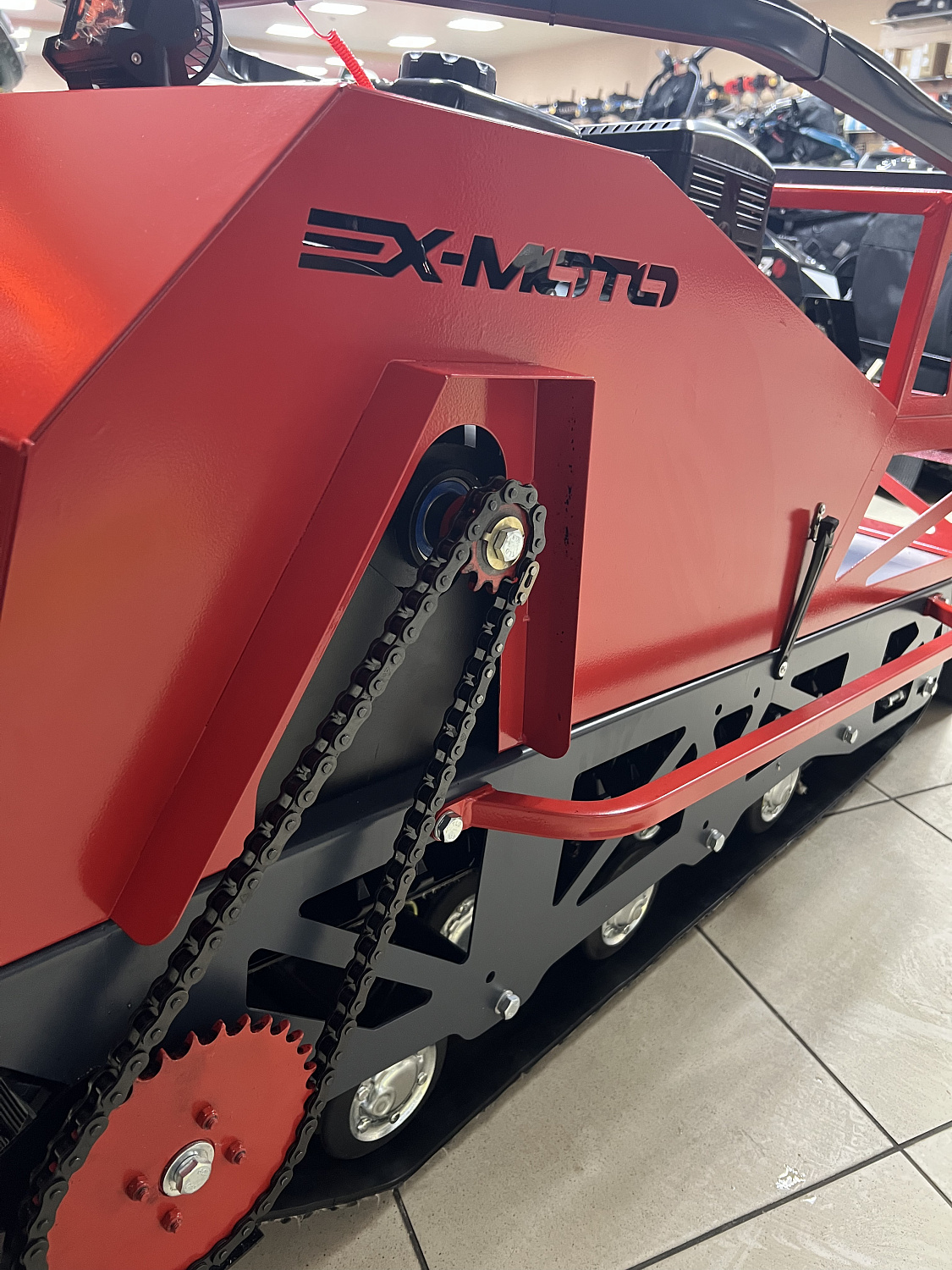 Мотобуксировщик EX-MOTO SNOWDOG S500 15л.с в Вологде