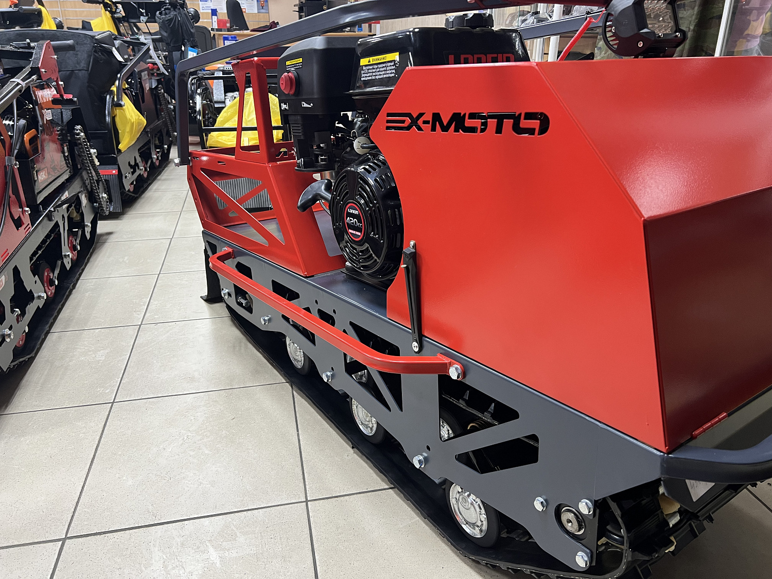 Мотобуксировщик EX-MOTO SNOWDOG S500 15л.с в Вологде