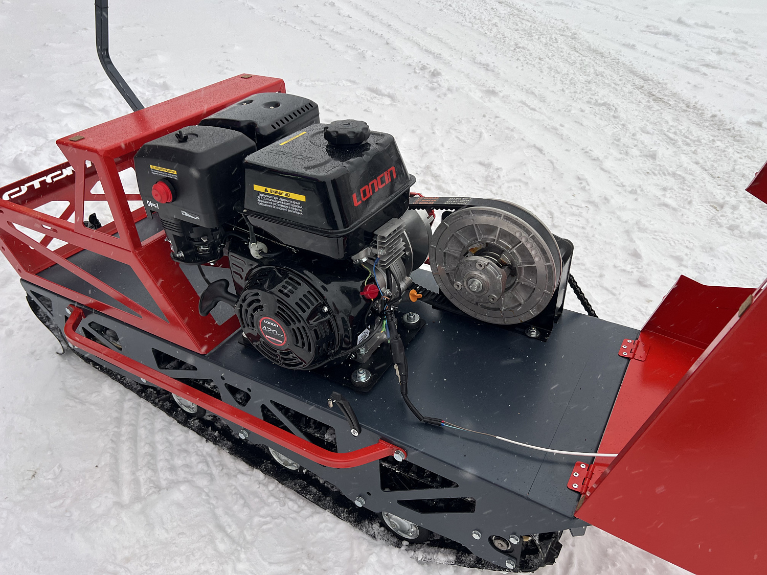 Мотобуксировщик EX-MOTO SNOWDOG S500 15л.с в Вологде