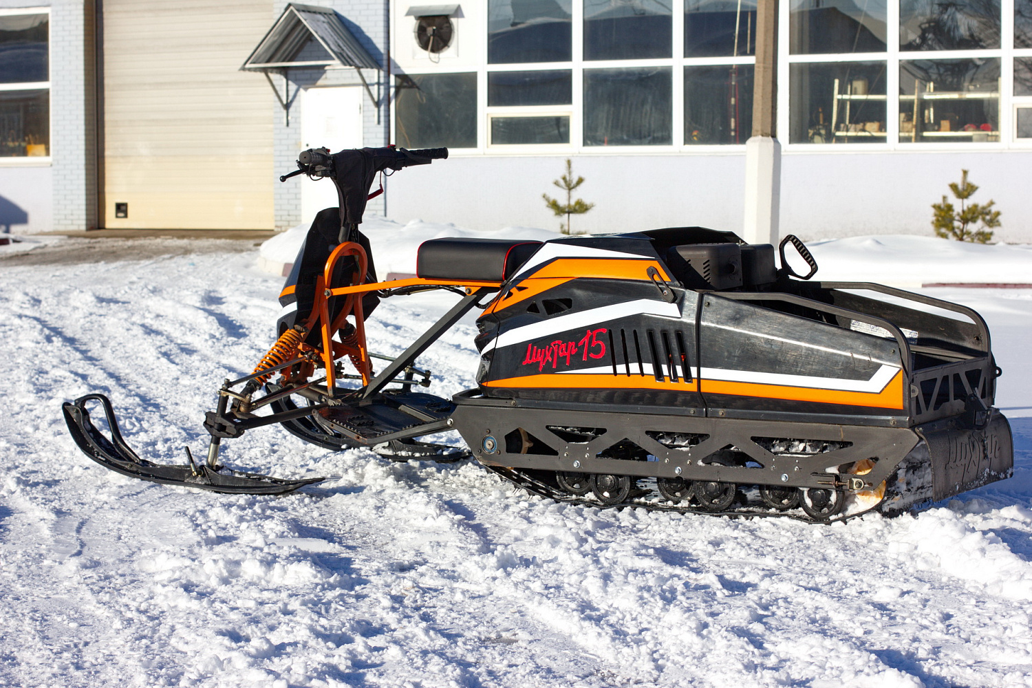 Мотобуксировщик IRBIS Мухтар 15 с лыжным модулем в комплекте в Вологде