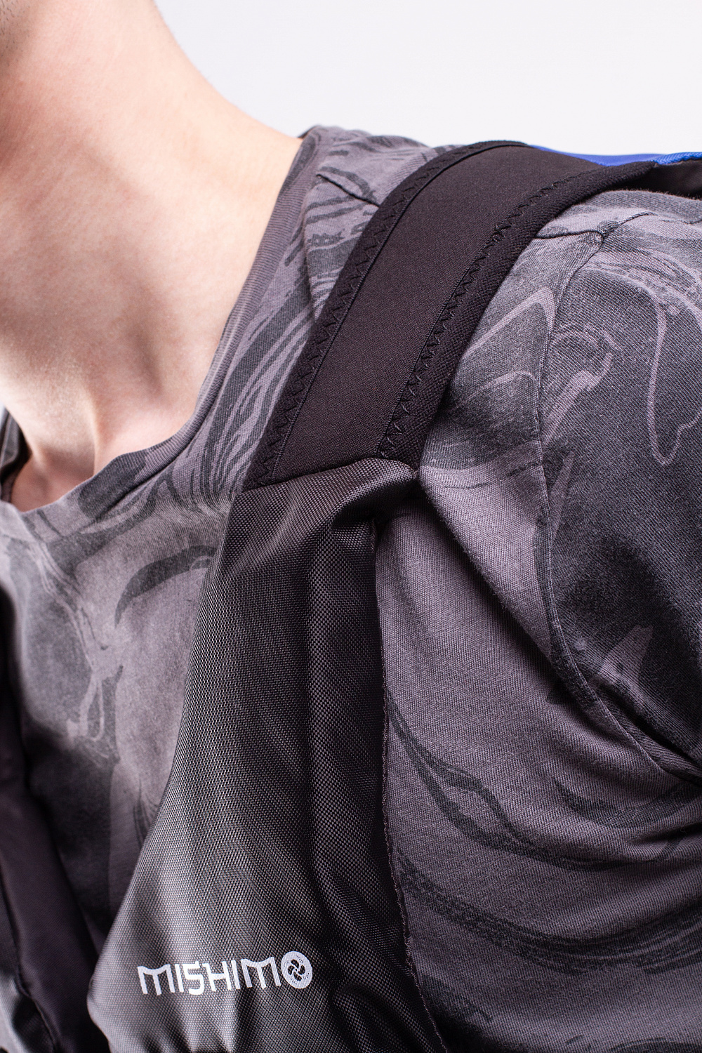 Жилет спасательный MISHIMO PRO Премиум качества Черно-синий в Вологде