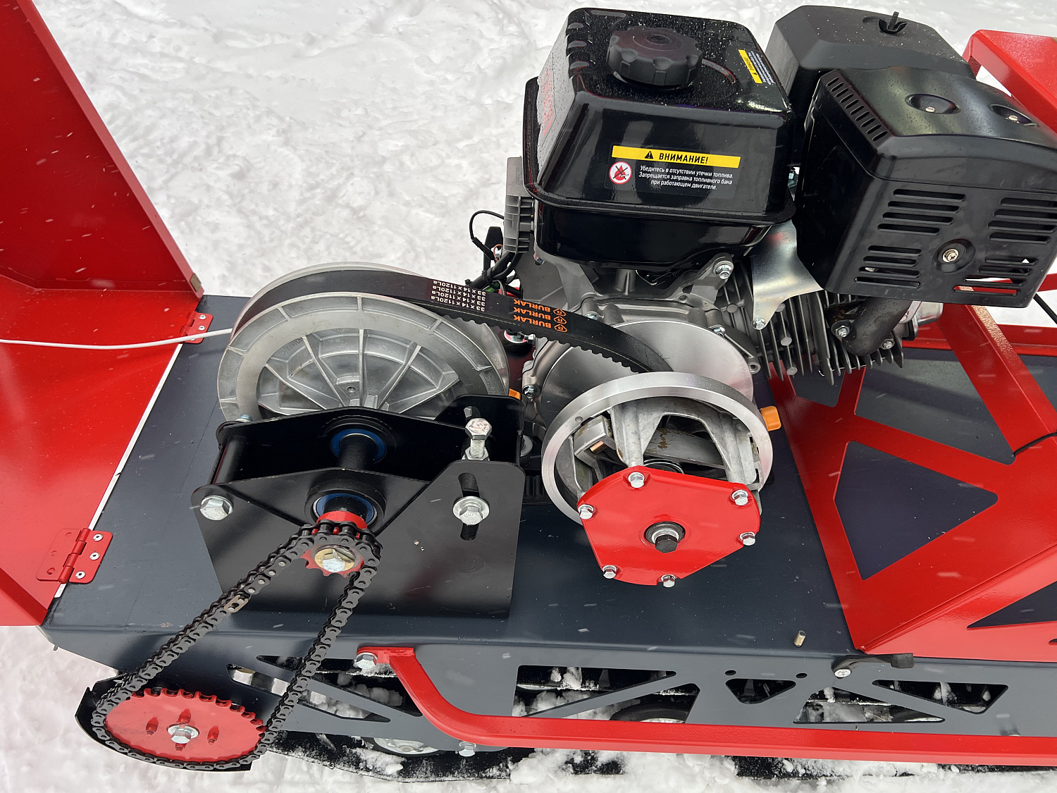 Мотобуксировщик EX-MOTO SNOWDOG S500 15л.с в Вологде