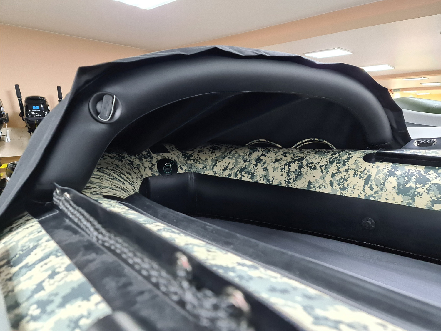 КОМПЛЕКТ НОСОВОГО ТЕНТА К ЛОДКЕ SMARINE AIR MAX 330 ЧЕРНЫЙ в Вологде