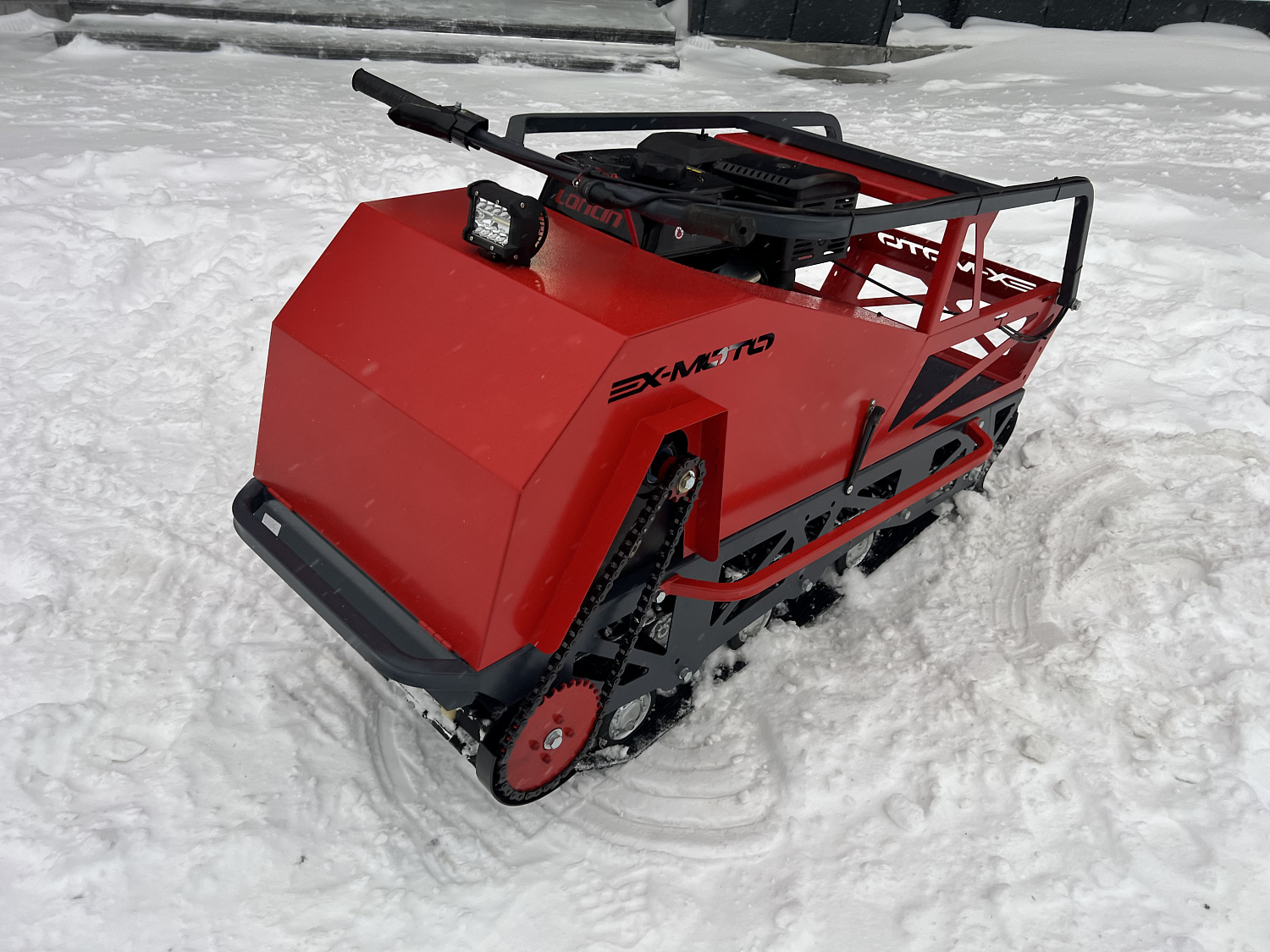 Мотобуксировщик EX-MOTO SNOWDOG S500 15л.с в Вологде