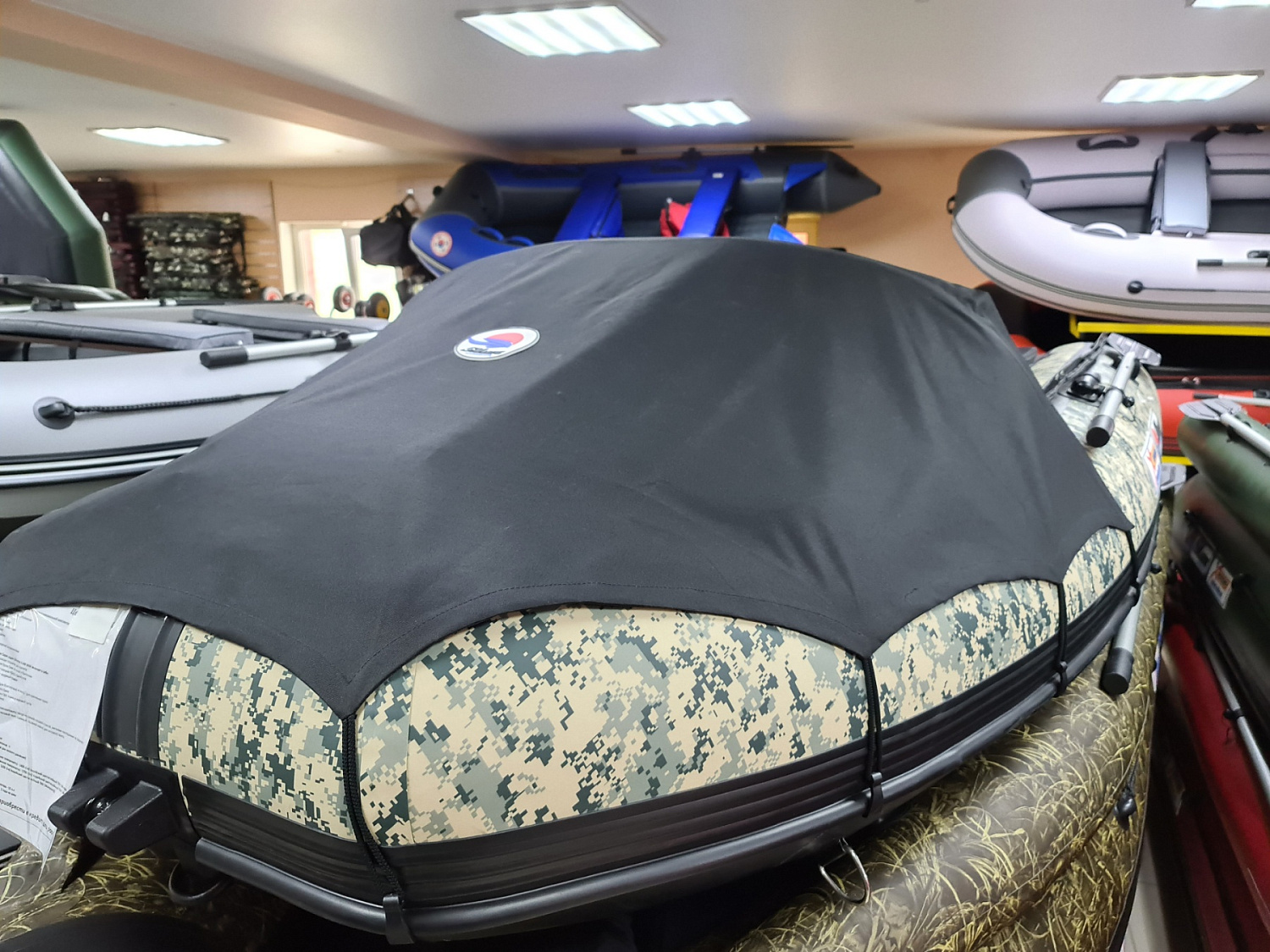 КОМПЛЕКТ НОСОВОГО ТЕНТА К ЛОДКЕ SMARINE AIR MAX 330 ЧЕРНЫЙ в Вологде