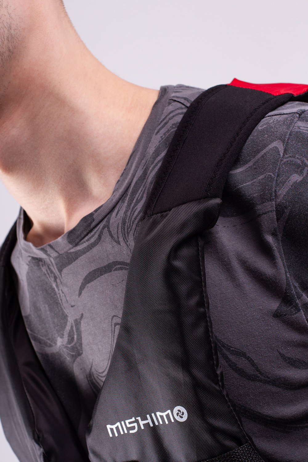 Жилет спасательный MISHIMO PRO Премиум качества Черно-красный в Вологде